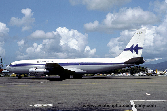 Caribbean Air Cargo Boeing 707-300C 8P-CAC (1982)