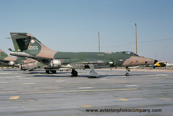 USAF McDonnell RF-101C Voodoo 56-0055 at MASDC Davis Monthan (1978)