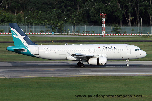 Silk Air Airbus A320-200 9V-SLO at Singapore IAP (2016)