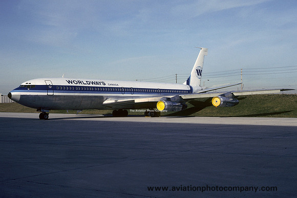 Worldways Canada Boeing 707-300C C-GRYN (1982)