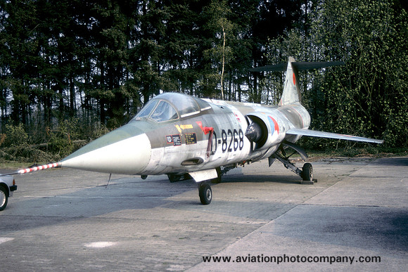 Dutch Air Force Lockheed F-104G Starfighter D-8268 (1987)