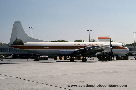 Fleming International Lockheed Electra N664F (1978)