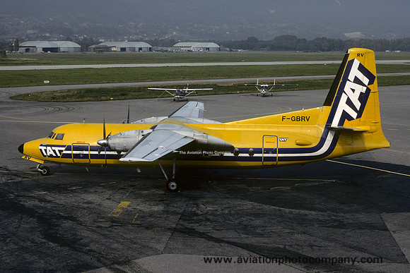 TAT Fairchild F-27A F-GBRV (1983)