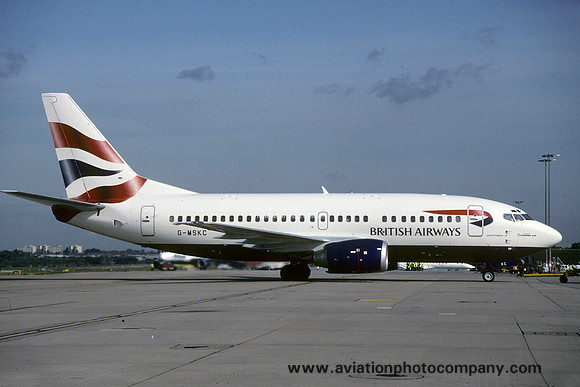 British Airways/Maersk Air UK Boeing 737-500 G-MSKC (2000)