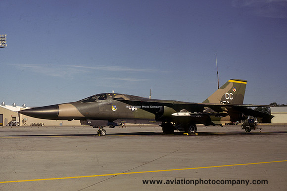 USAF 27 TFW 524 TFS General Dynamics F-111D Aardvark 68-0172/CC (1979)
