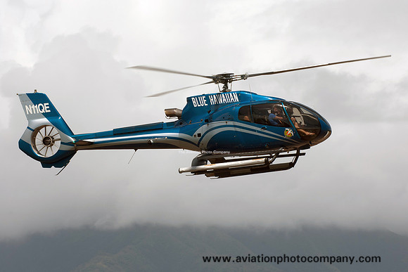 Blue Hawaiian Eurocopter EC-130B N11QE at Kahului (2015)