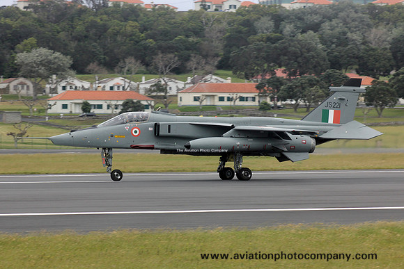 Indian Air Force Sepecat Jaguar IS JS221 at Lajes (2016)