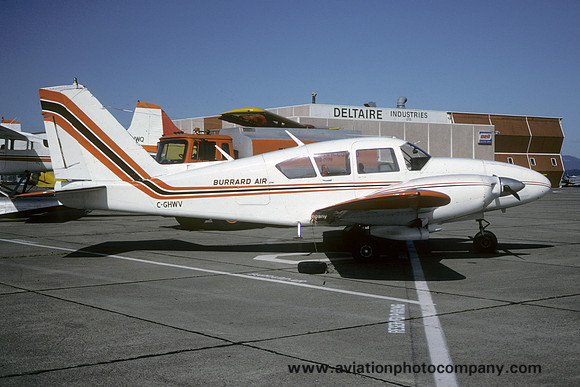 Burrard Air Piper PA-23-250 Aztec C C-GHWV (1983)