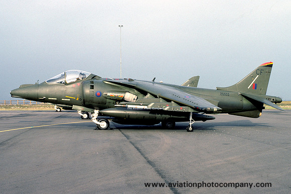 RAF 4 Squadron HS Harrier GR.7 ZG533 (1993)