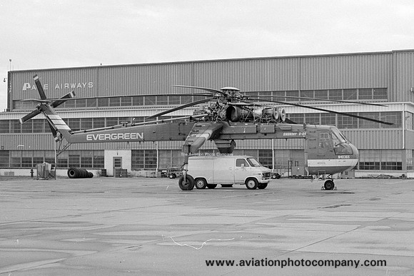 Evergreen Sikorsky S-64E Skycrane N4036S (1978)