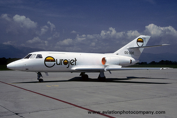 Eurojet Dassault Falcon 20C OO-DDD (1990)