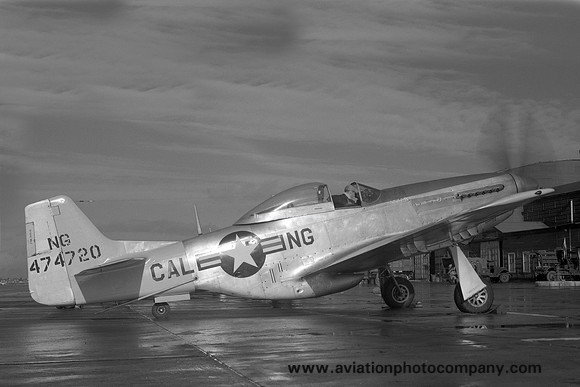 USAF California ANG North American P-51D Mustang 44-74720 (1947)
