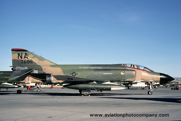 USAF 474 TFW 430 TFS McDonnell F-4D Phantom 66-7696/NA (1980)