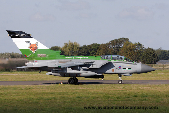 RAF 12 Squadron Panavia Tornado GR.4 ZA405 at RAF Marham (2015)