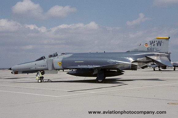 USAF 35 FW 561 FS McDonnell F-4G Phantom 69-7561/WW (1992)