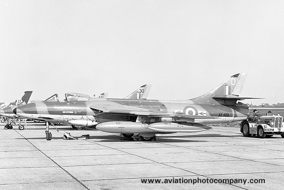 RAF 229 OCU 79 Squadron Hawker Hunter FGA.9 XF419/D (1969)