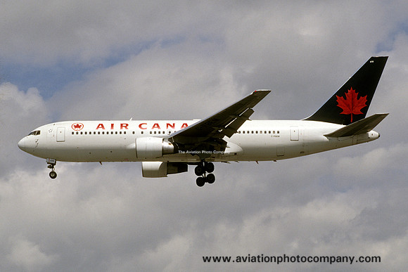 Air Canada Boeing 767-200ER C-FBEM at London Heathrow (1998)