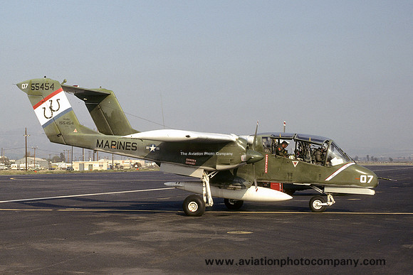 USMC VMO-2 North American OV-10A Bronco 155454/UU-07 (1977)