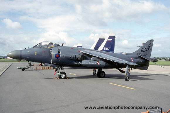 Royal Navy 899 Squadron HS Sea Harrier FRS.1 ZE695 (1993)