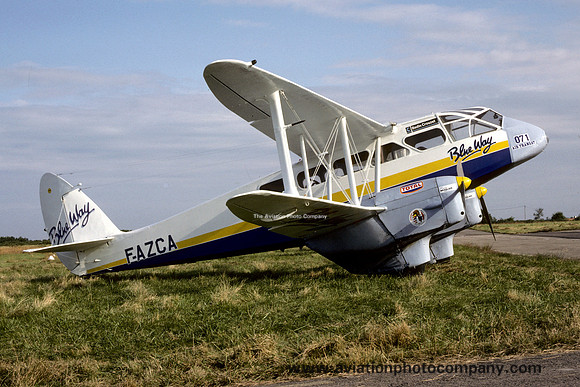 Blue Way De Havilland Dragon Rapide F-AZCA (1981)