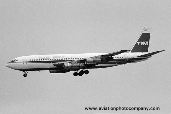 Trans World Airlines Boeing 707-100B N758TW (1975)