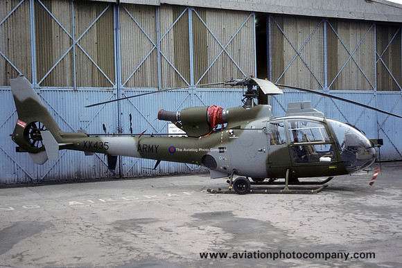 AAC 3 Regiment Westland Gazelle AH.1 XX435 (1992)