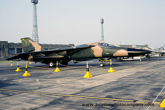 USAF 48 FW 493 FS General Dynamics F-111F Aardvark 74-0180/LN (1992)