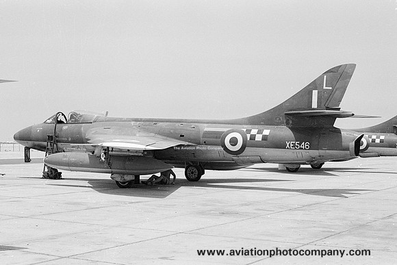 RAF 43 Squadron Hawker Hunter FGA.9 XE546 (1966)
