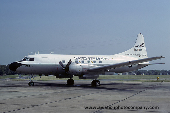 US Navy NADC Convair C-131F Samaritan 141004 (1977)