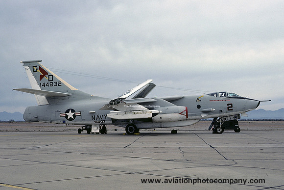 US Navy VAQ-33 Douglas EKA-3B Skywarrior 144832/GD-2 (1978)