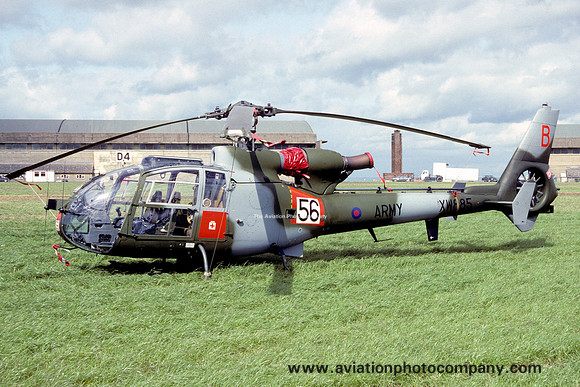 Army Air Corps 670 Squadron Westland Gazelle AH.1 XW885 (1992)