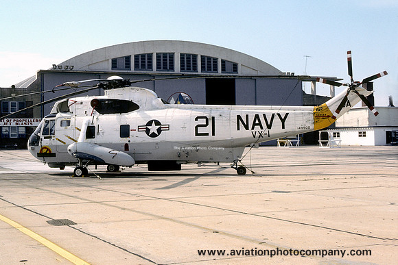 US Navy VX-1 Sikorsky SH-3H Sea King 149902/JA-21 (1976)