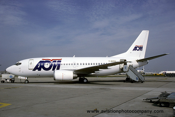 AOM Boeing 737-500 F-GHUL (1998)