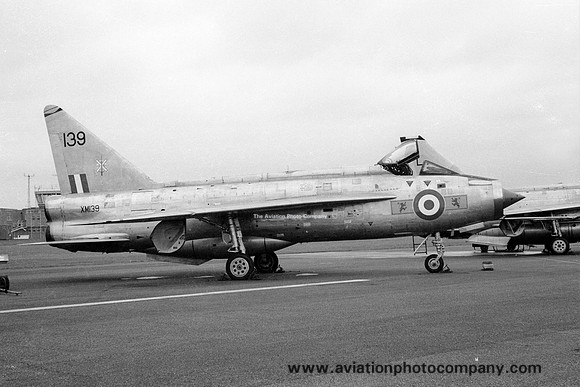 RAF Leuchars TFF English Electric Lightning F.1 XM139