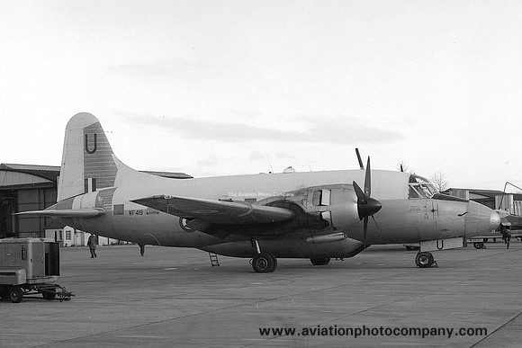 RAF 5 FTS Vickers Varsity T.1 WF419 at RAF Leuchars (1969)