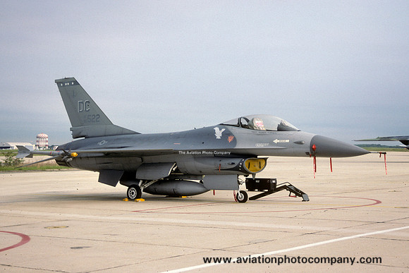 USAF DC ANG 121 TFS General Dynamics F-16A Fighting Falcon 80-0522/DC (1991)