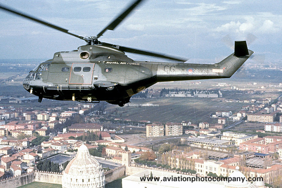 RAF 33 Squadron Westland Puma HC.1 XW210