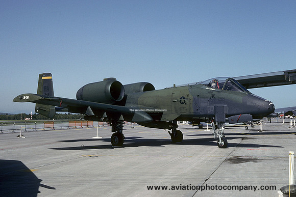 USAF Pennsylvania ANG 103 TASS Fairchild A-10A Thunderbolt 81-0949/PA (1992)