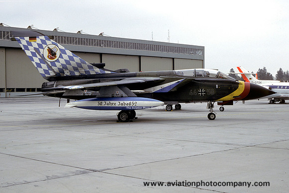 West German Air Force JBG32 Panavia Tornado 44+50 (1988)