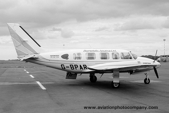 Burnthills Aviation Piper PA-31 Navajo Chieftain G-BPAR (1978)