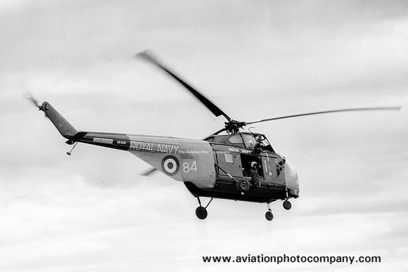 Royal Navy Lossiemouth Station Flight Westland Whirlwind HAS.7 XM660/84 (1969)