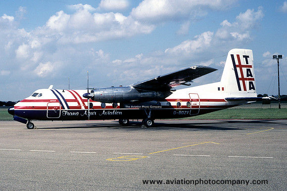 Trans Azur Aviation Handley Page Herald G-BDZV (1981)