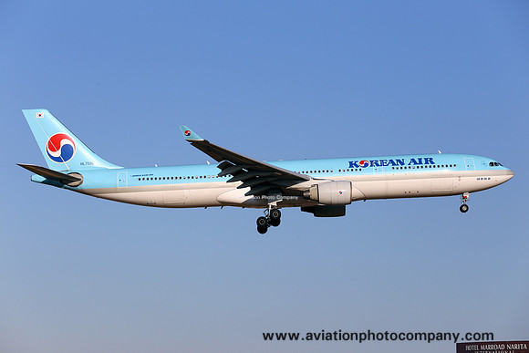Korean Air Airbus A330-300 HL7586 at Tokyo Narita (2014)