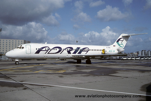 Adria Airways Douglas DC-9-33 S5-ABG
