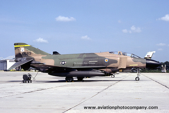 USAF Illinois ANG 170 TFS McDonnell F-4D Phantom 63-7589 (1983)