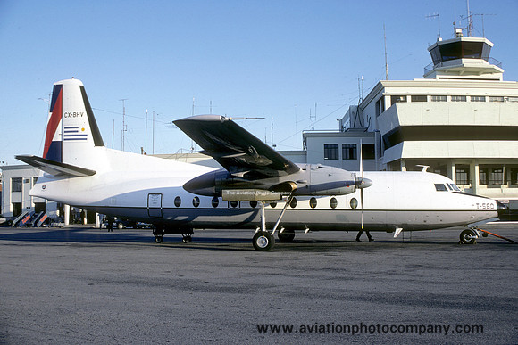 Uruguayan Air Force TAM Fokker F-27-100 T-560/CX-BHV (1983)