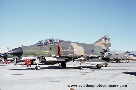 USAF 347 TFW 68 TFS McDonnell F-4E Phantom 67-0389/MY (1981)