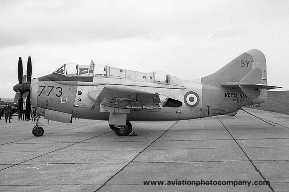 Royal Navy 849 Squadron Fairey Gannet T.5 XG883/BY773 (1966)