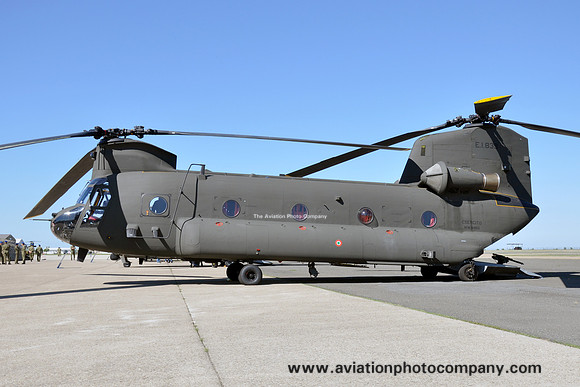 Italian Army Vertol CH-47C Chinook MM81460/EI-839 at Viterbo (2012)