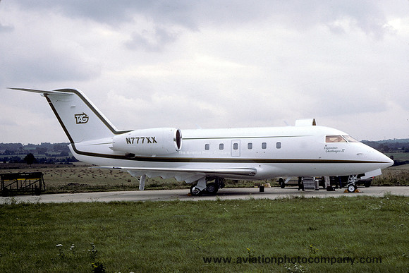 TAG Canadair CL-600 Challenger N777XX (1982)